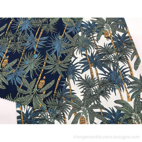 Layered Design With Cotton Stretch Twill Printing Fabric